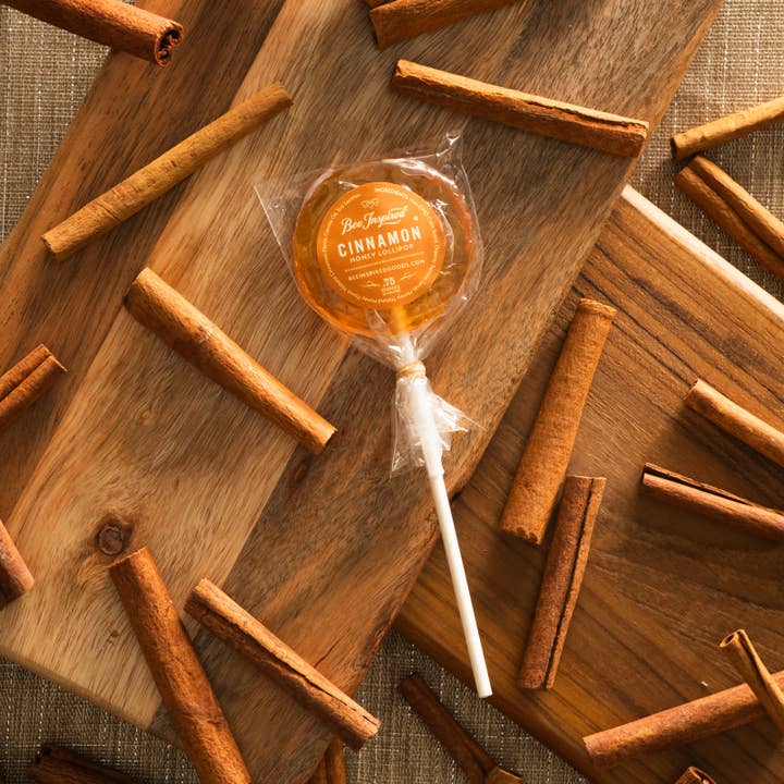 Bee Inspired - Wholesale Lollipop - Honey Lollipops Box of 50 | Kosher Honey Candy