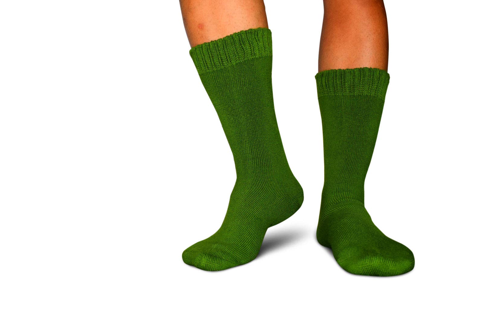 Stock Socks - Vendita all'ingrosso Calzini - Unisex - Extra Thick Crew - Verde0