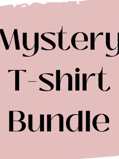 Lot de trois T-shirts mystère pour la vente par Will + Vivi