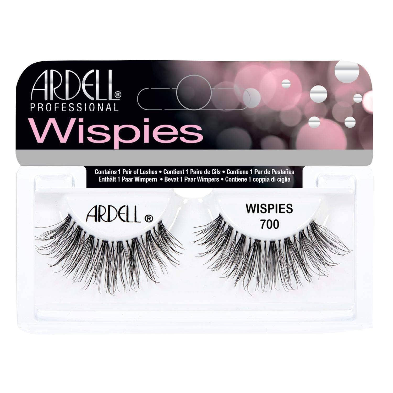 KT Supply - Wholesale False/Fake Eyelashes - Ardell Lashes Wispies 700 Black 656990