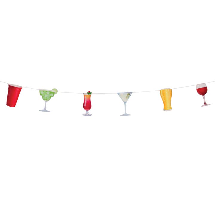 String of Drinks Festive String for wholesale by In the Breeze, LLC.