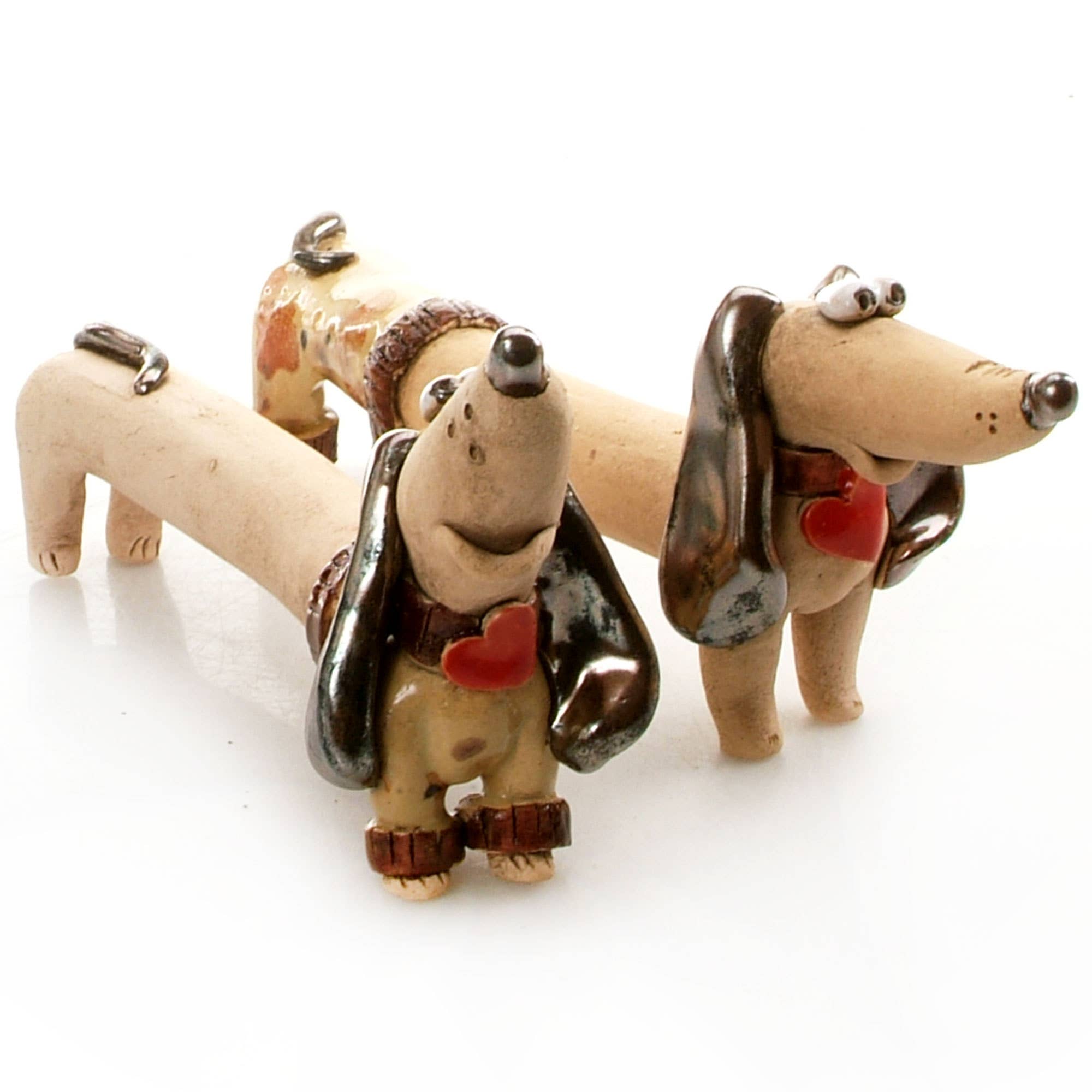 Enigma Supplies - Wholesale Decorative Figurine - Mr & Mrs Dash Dachshunds Ceramic Figurine | Various Colours11