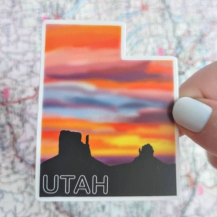 Etiqueta do estado de Utah por atacado de MADE BY DEE MARIE LLC