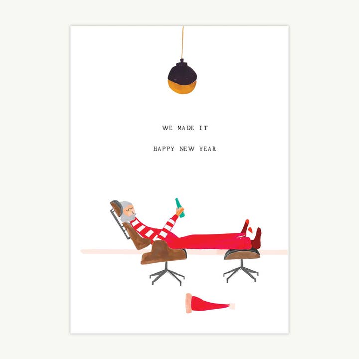 Ce l'abbiamo fatta, signor Claus. per la vendita all'ingrosso da parte di Mr. Boddington's Studio