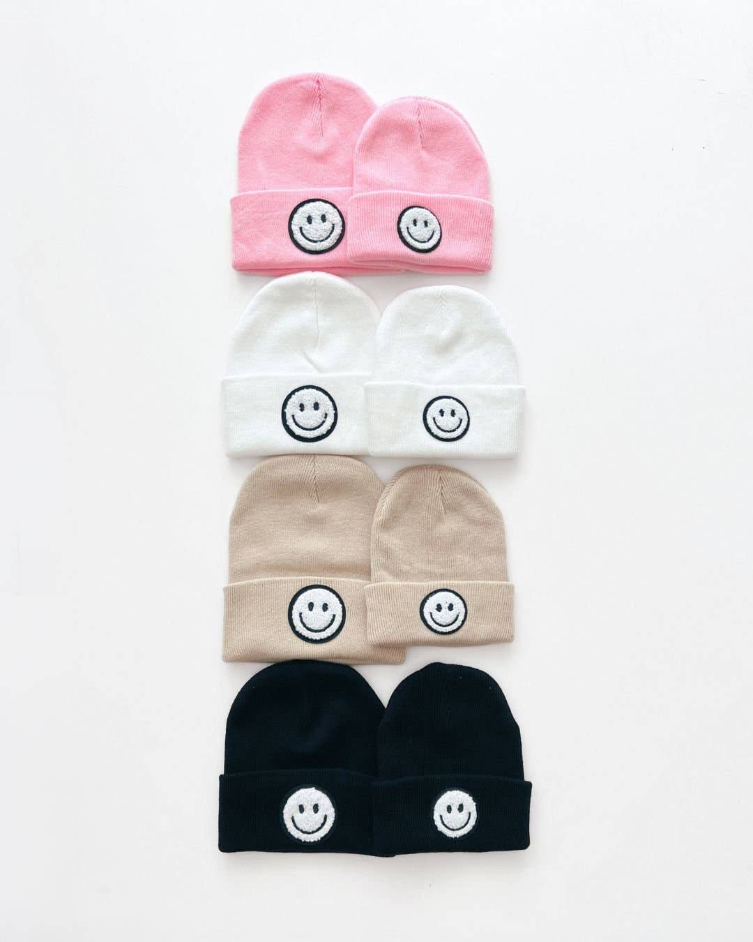 Lucky Panda Kids - Wholesale Beanie - Kids - Smiley Baby & Kids Beanie | Black10