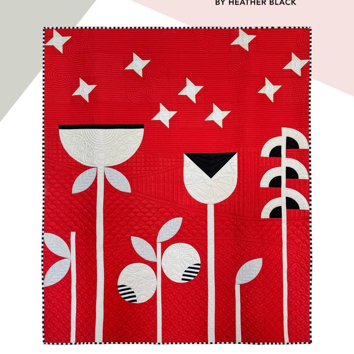 Quiltachusetts - Wholesale Quilt - May Flowers Quilt Pattern1