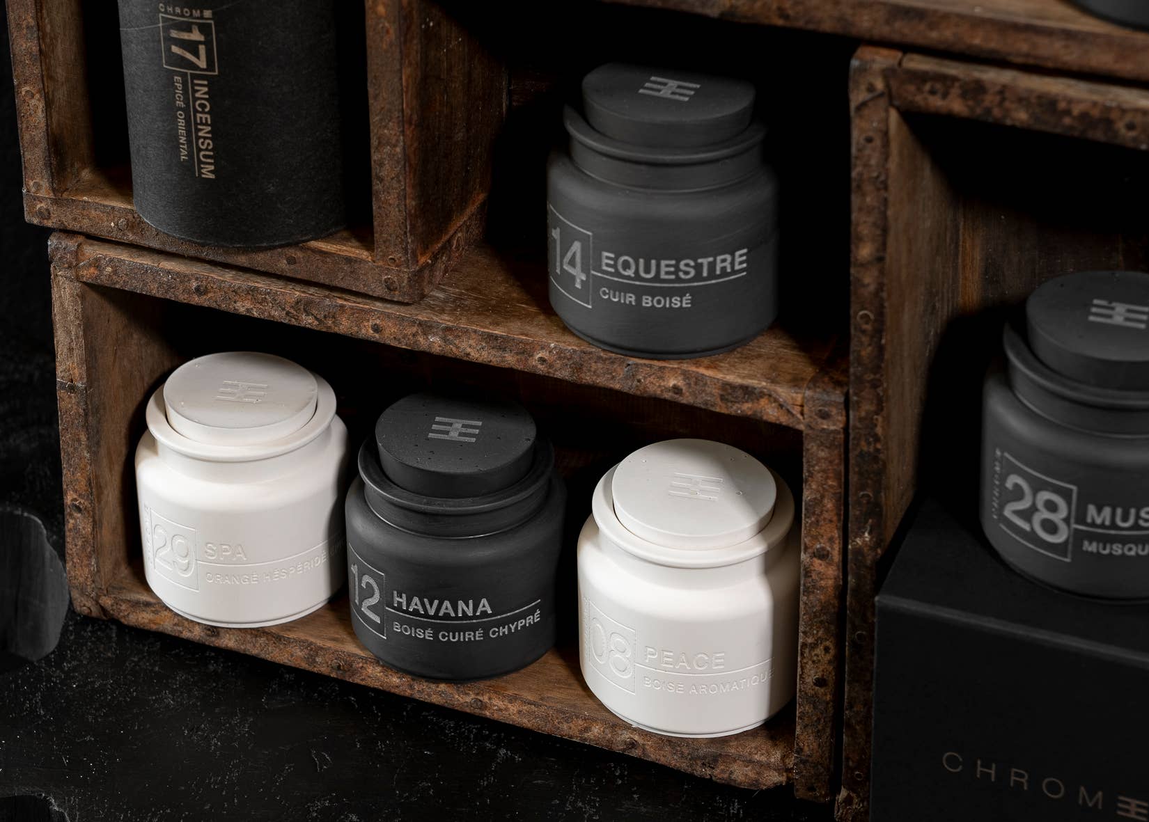 CHROME - Wholesale Jar/Filled Candle - STARTER PACK 12 CHROME CANDLES5