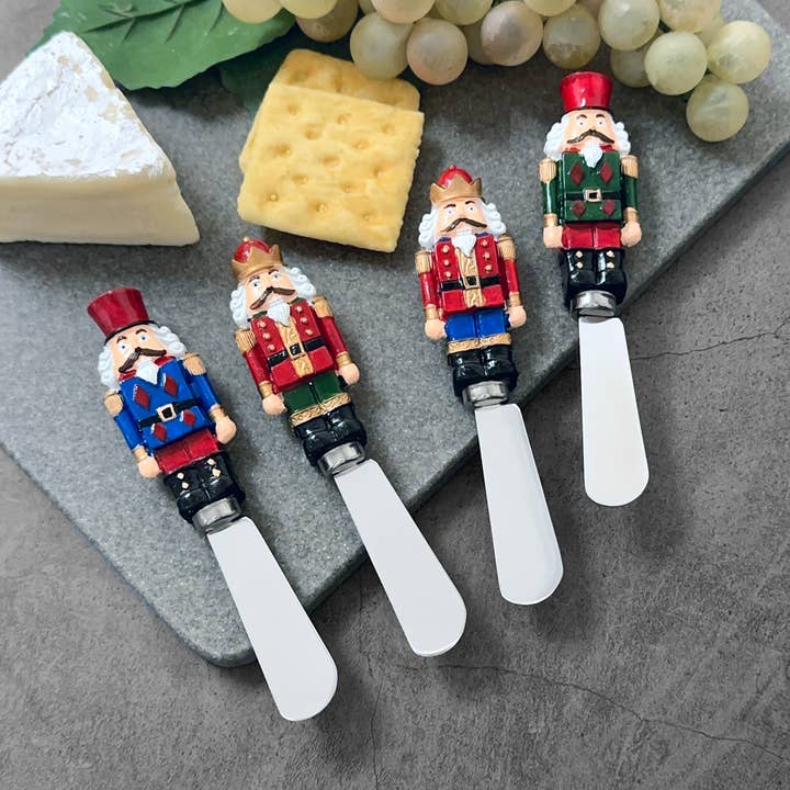 Supreme Housewares - Wholesale Cheese Spreader - Nutcrackers Polyresin Cheese Spreader