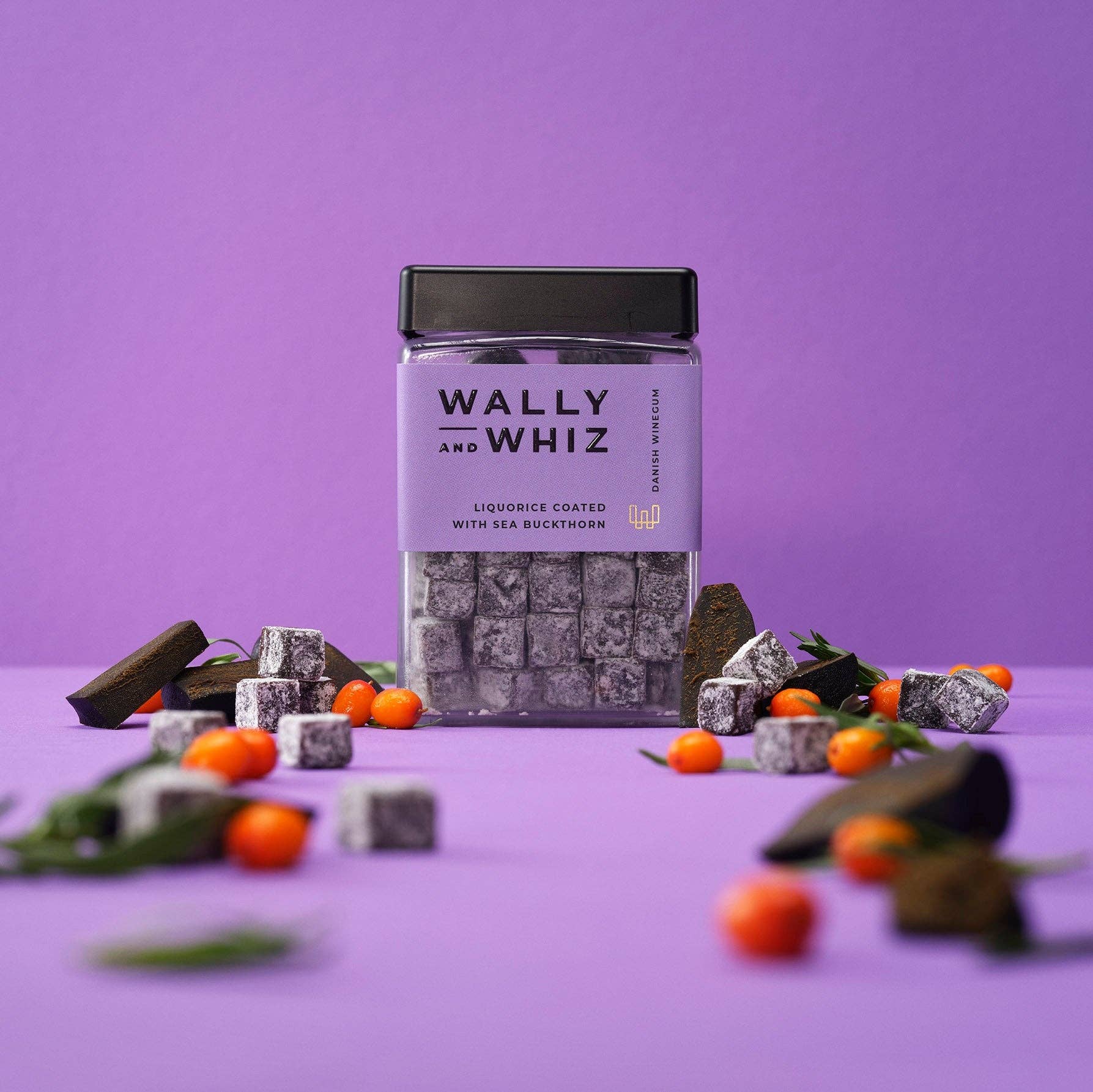 Wally and Whiz - Venta al por mayor Gominolas - Regaliz con espino amarillo, 240g0