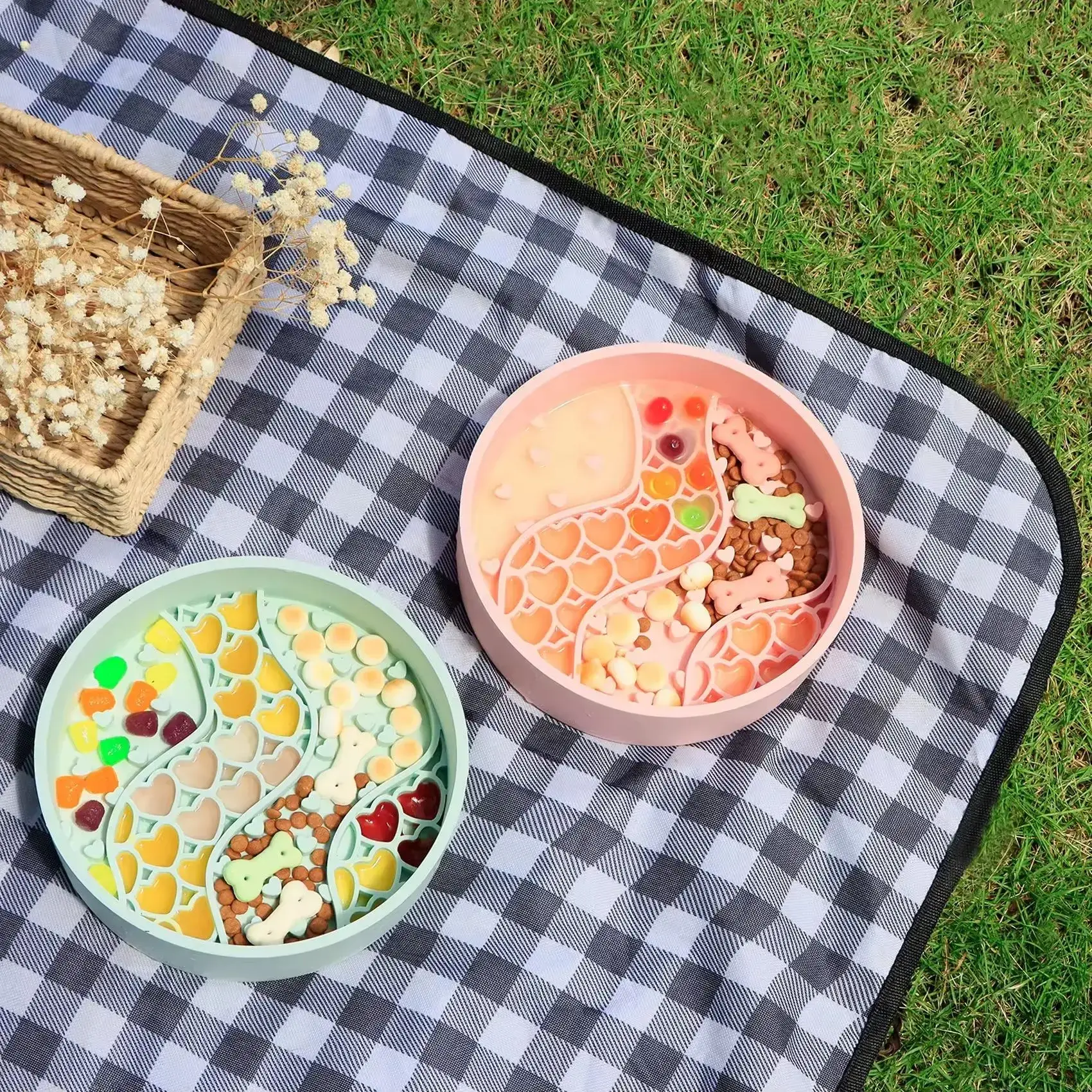 Doggotique – wholesale Pet bowl – Cat/dog – My Valentine Bowl, Slow Bowl Dog, Dog Bowl, Dog Feeding Bowl4