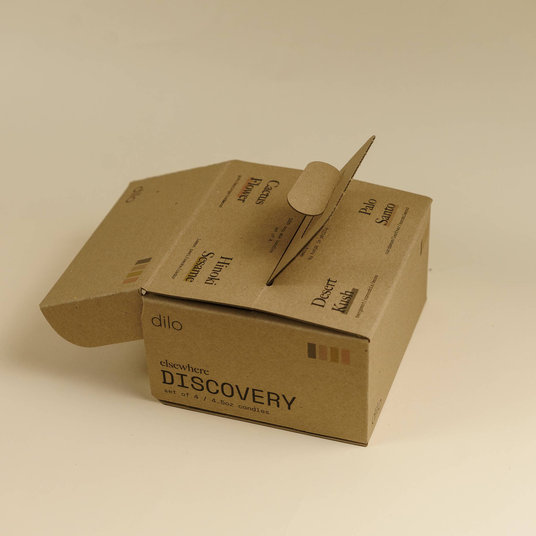 dilo - Vente Bougie en bocal - ailleurs CANDLE Coffret Découverte de 43