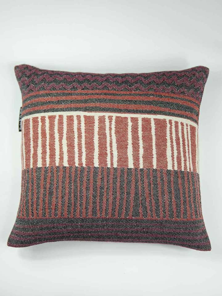 Cuscino Tutsi Terracotta per la vendita all'ingrosso da parte di Blankets Of The World