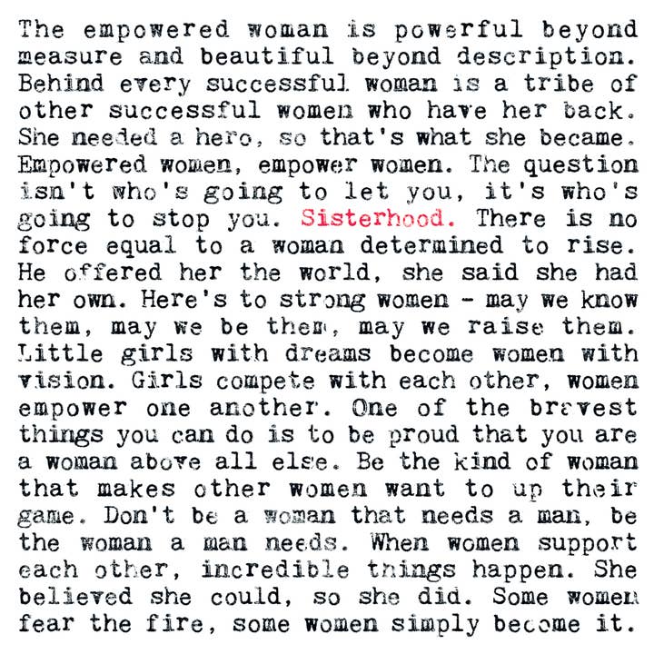 Coulson Macleod (U.S. Duties Paid) – wholesale Encouragement card – Sisterhood Card For Her, Feminist Quotes, Empowered Women1