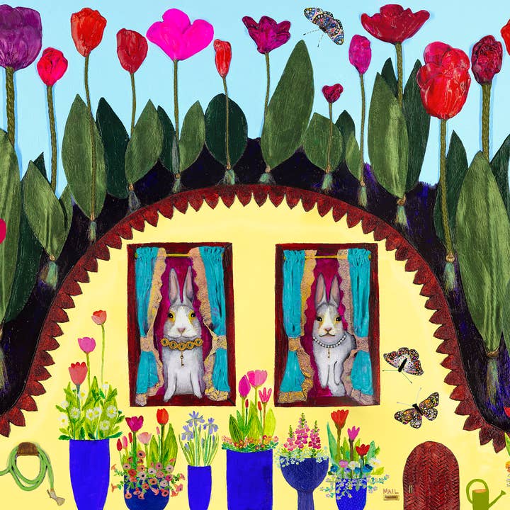 GreenBox Art - Wholesale Puzzle - Kids - Bunny's House by Eli Halpin Puzzle (RTS)