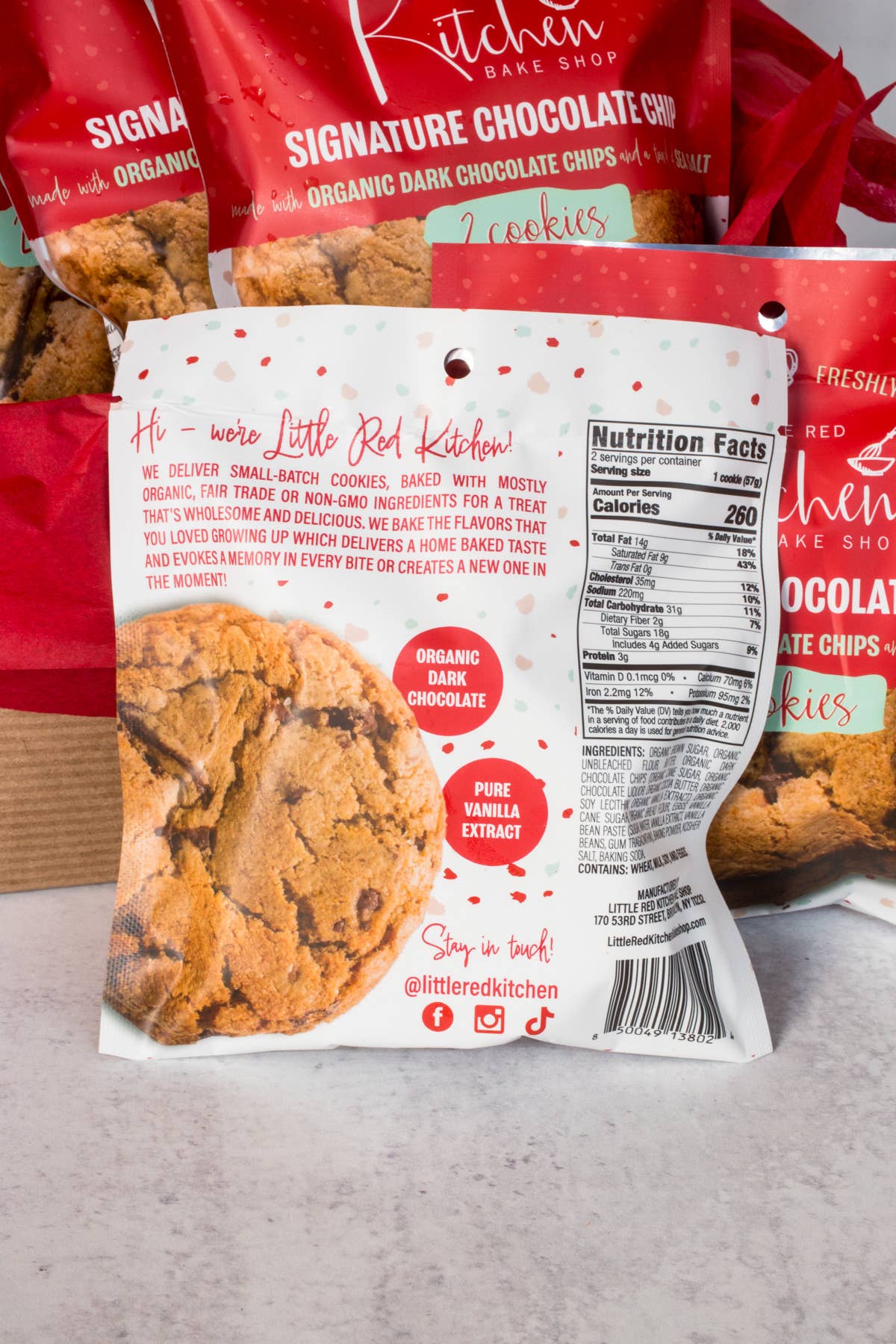 Little Red Kitchen Bake Shop - Wholesale Cookie - Signature Chocolate Chip Cookies1