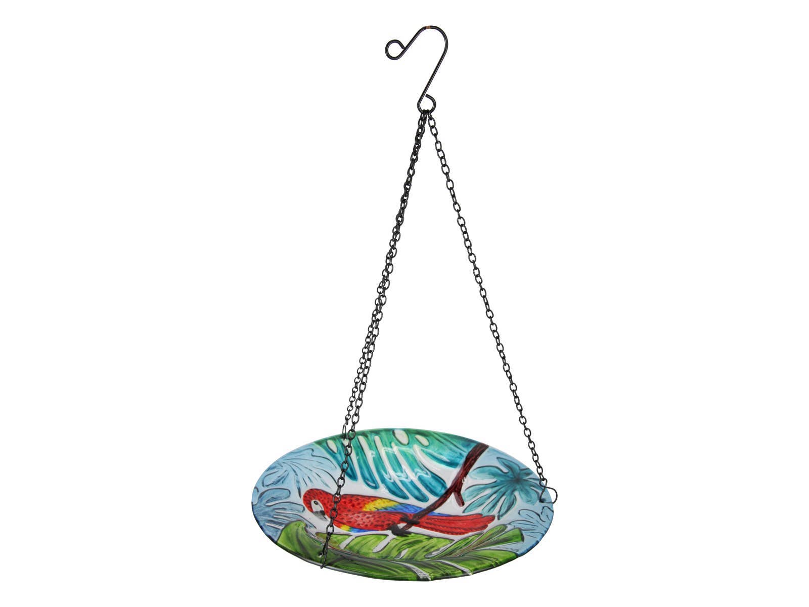 Cubby House by Malmar - Vente Mangeoires pour oiseaux - Mangeoire à oiseaux en verre pour perroquets de 25 cm0