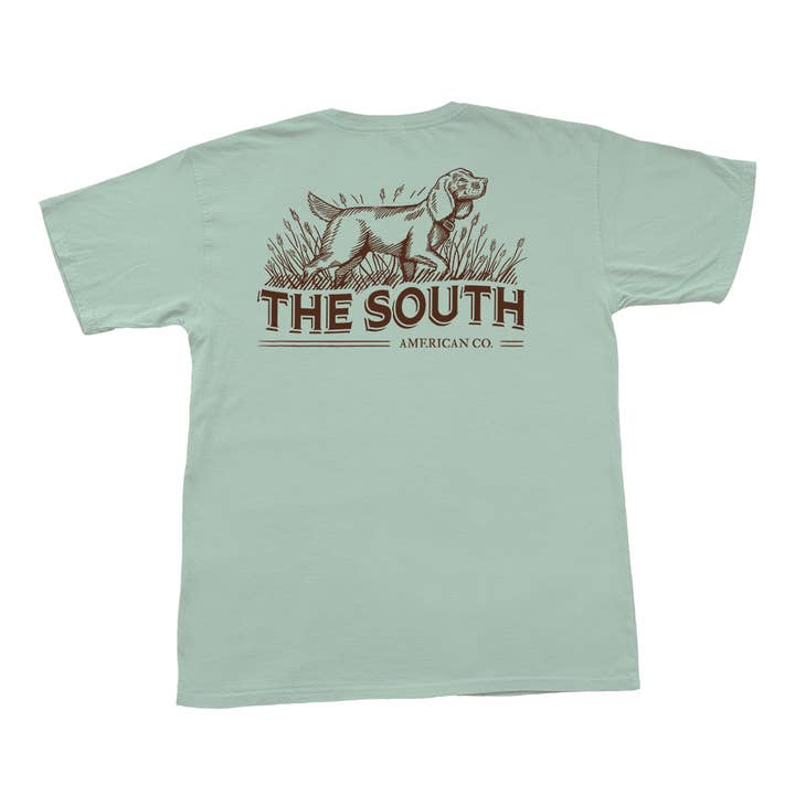 The Boykin Short Sleeve Pocket Tee for wholesale by Peach State Pride