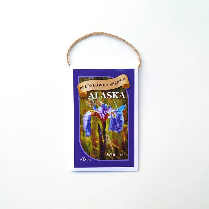Whitworth Gallery - Wholesale Plant Seeds - Alaskan Iris Wildflower Seed Packets