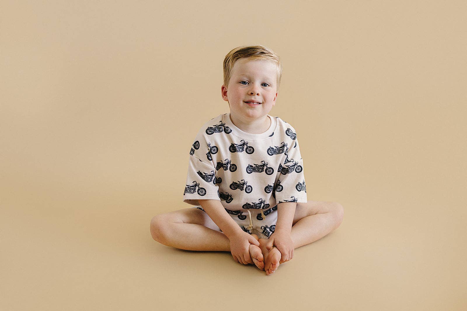 Lucky Panda Kids - Vente Ensemble haut et short – enfant - Ensemble de shorts | Né pour rouler13