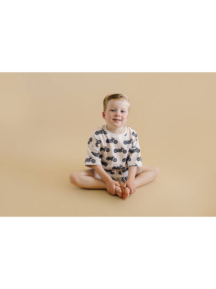 Lucky Panda Kids - Wholesale Top & Short Set - Kids - Shorts Set | Born to Ride12