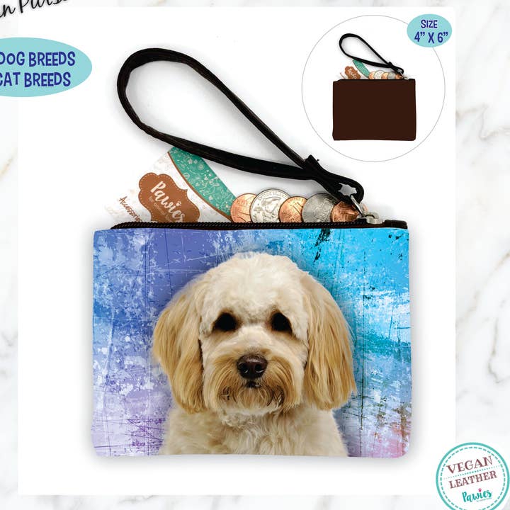 Cavachon myntväska • Golvdisplay valfritt (kopia) för wholesale av pawies