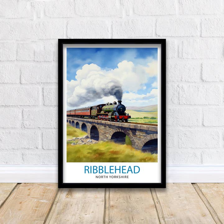 InkNPrintz – wholesale Poster – Ribblehead Viaduct Landscape Poster Yorkshire Dales Wall Art Ribblehead Viaduct Poster UK Travel Posters Yorkshire Art Poster Ribblehead4