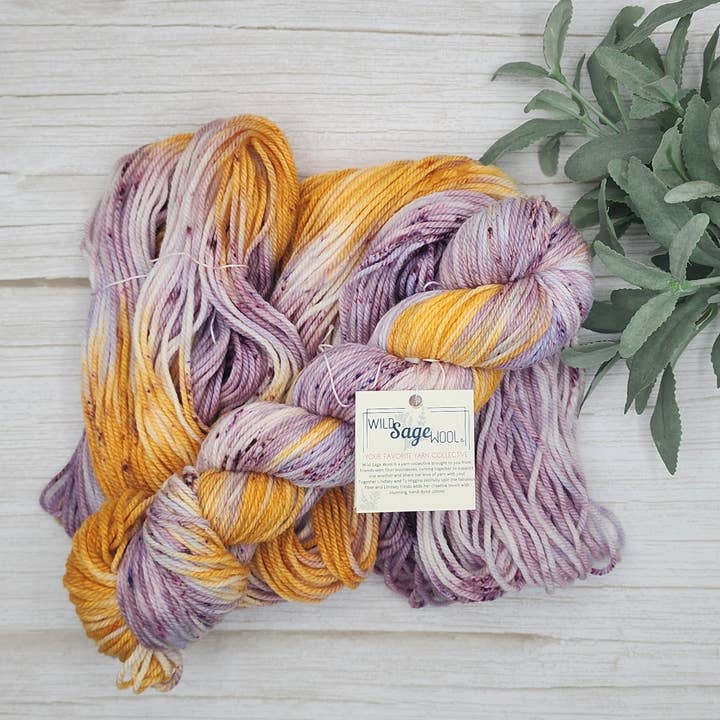 Feathers & Gold - DK — Dye to Order for wholesale by Wild Sage Wool