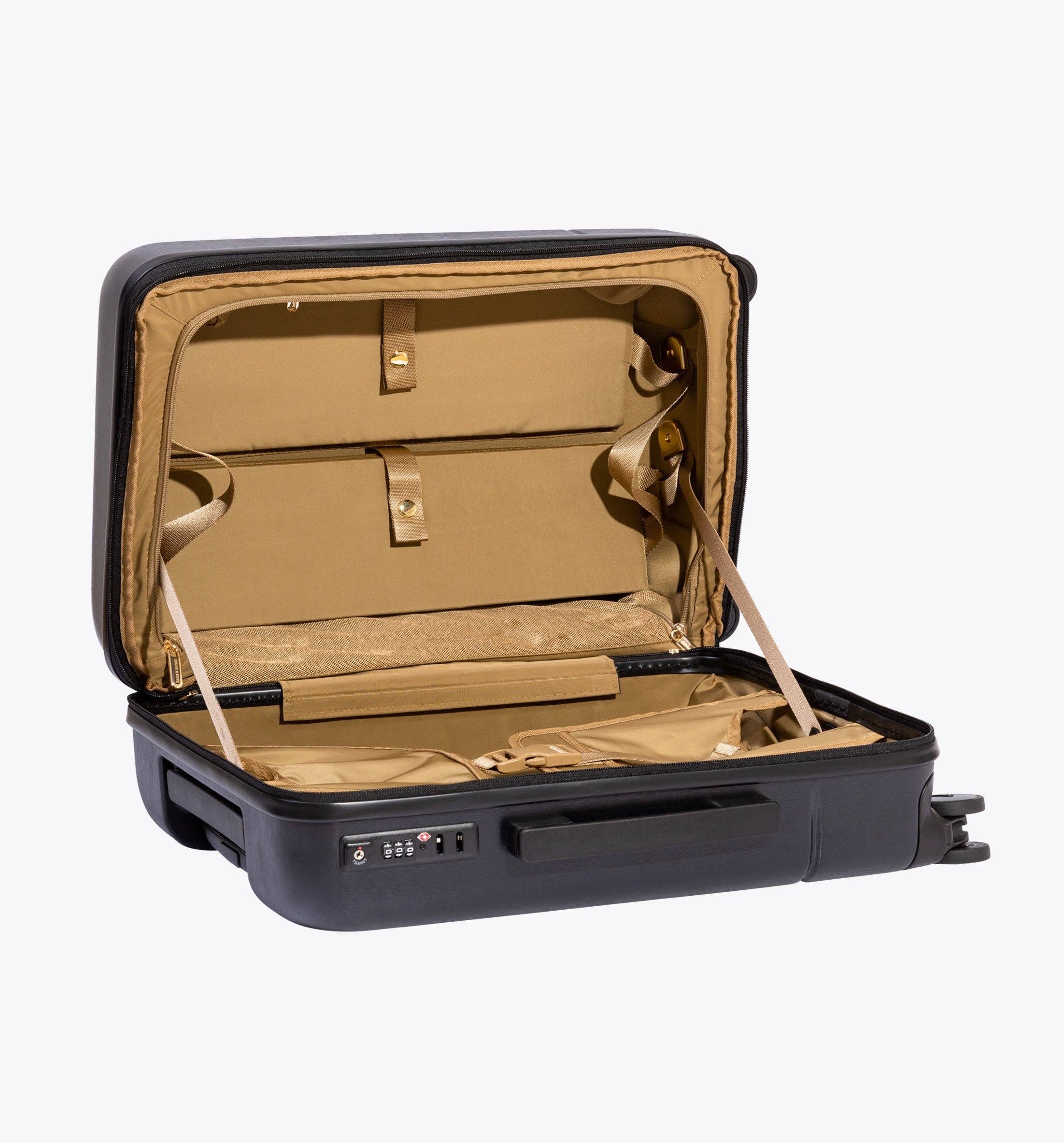 Royce & Rocket - Wholesale Luggage - Castle Carry-on Expandable Black6