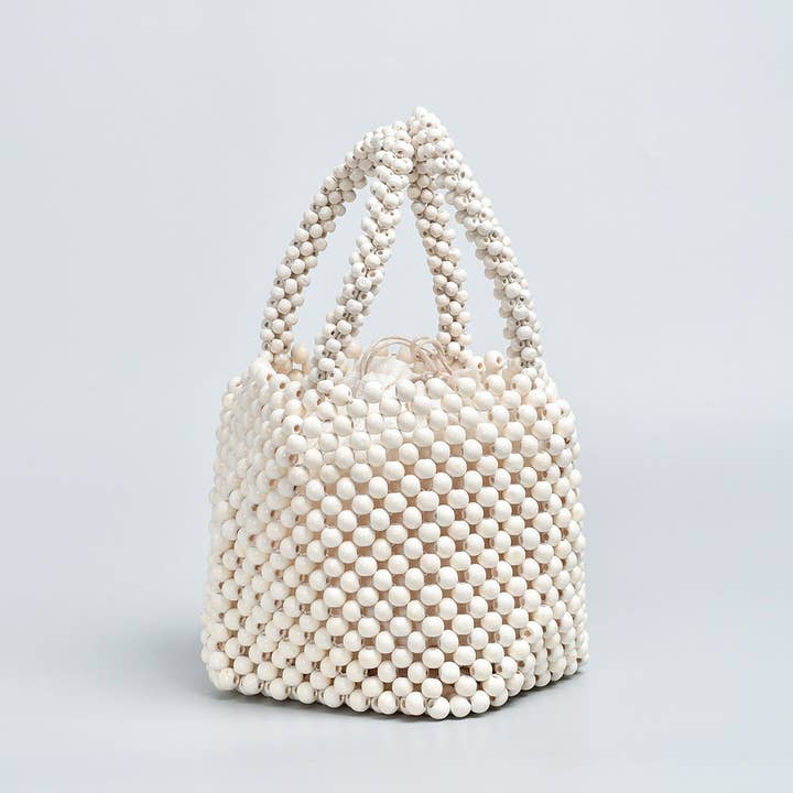 Dipped Shop - Wholesale Beach Bag - Beaded Handmade Wocen Handbags DPFB0711