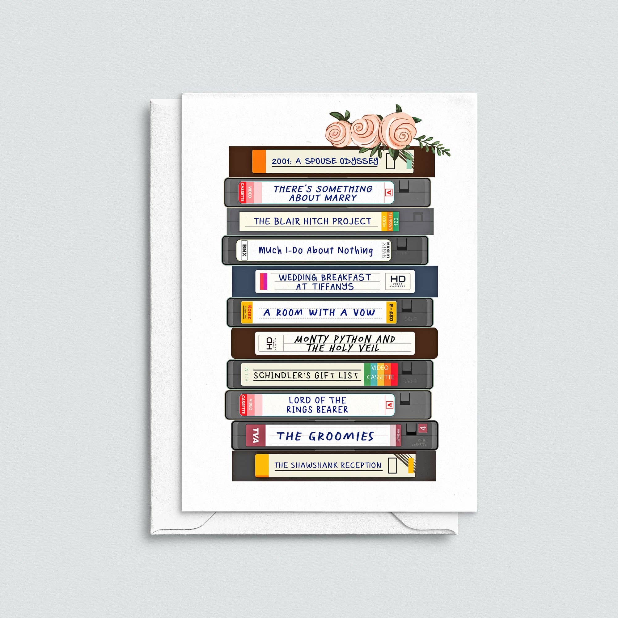 Of Life & Lemons - Vente Faire-part de mariage - Carte de mariage avec des jeux de mots de films amusants3