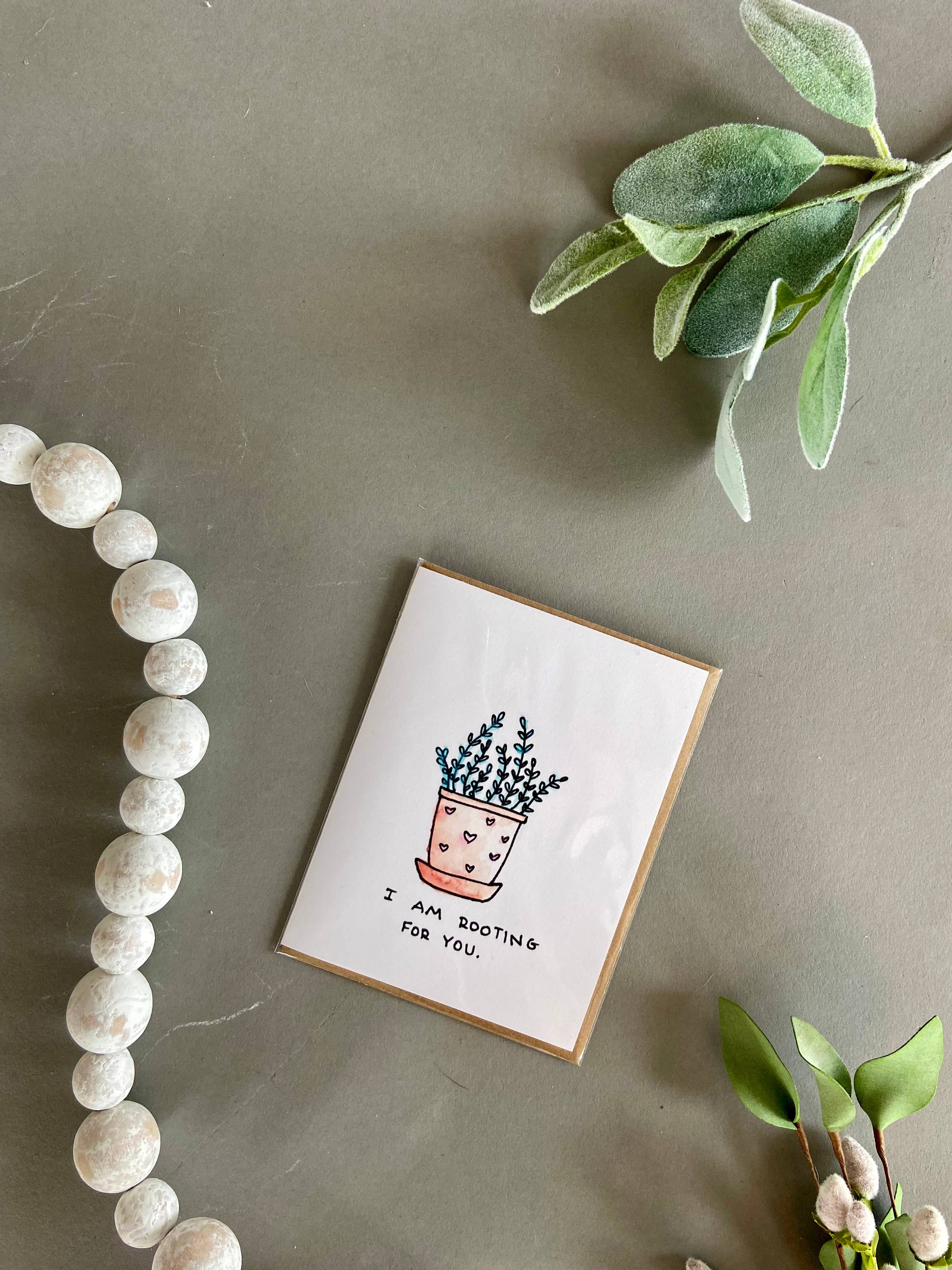 Ink + Splash – Engroshandel Opmuntringskort – Well Wishes Series - Rode for dig1