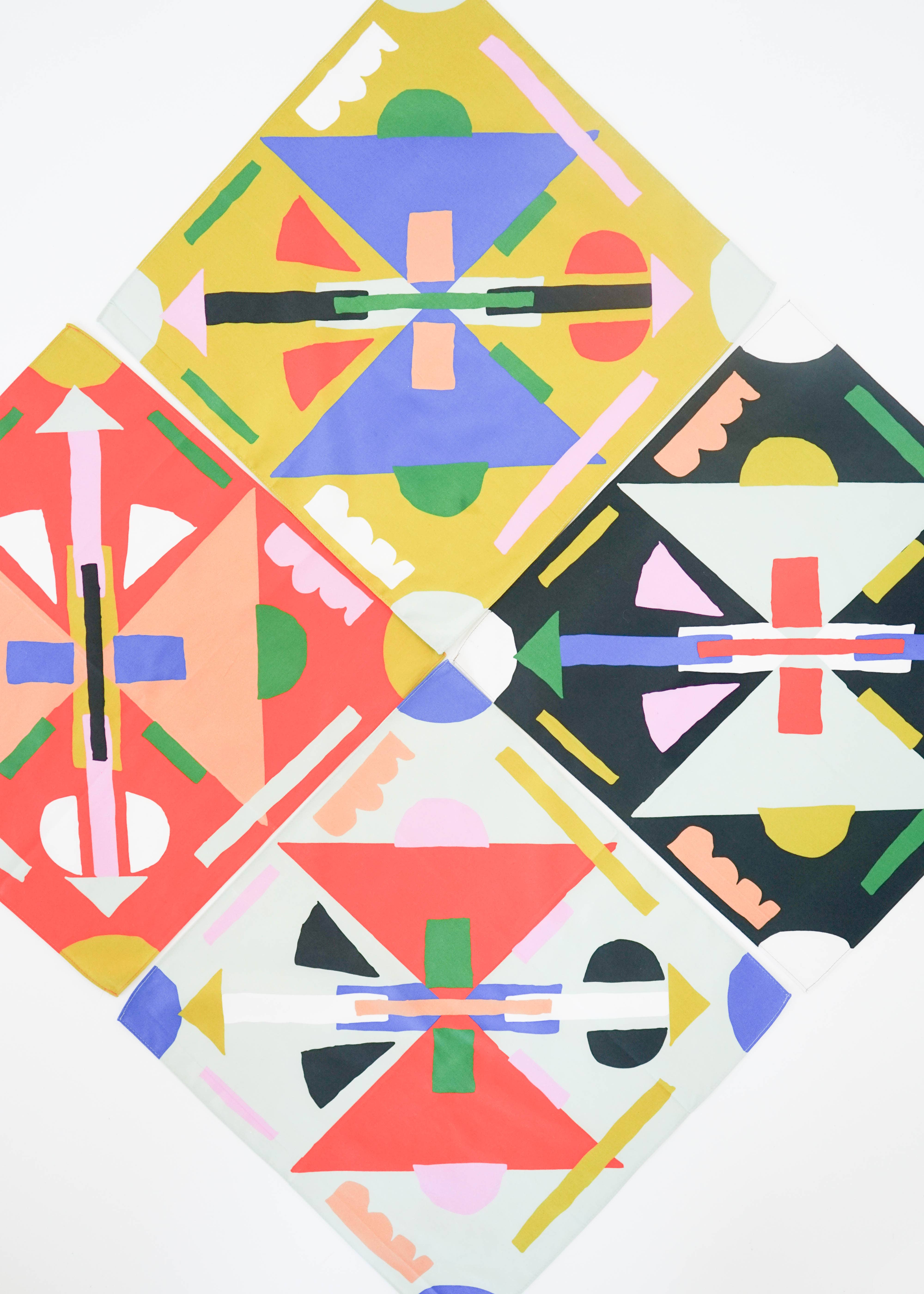 STATE The Label - Vente Serviettes de table en tissu - ENSEMBLE DE SERVIETTES KITE7