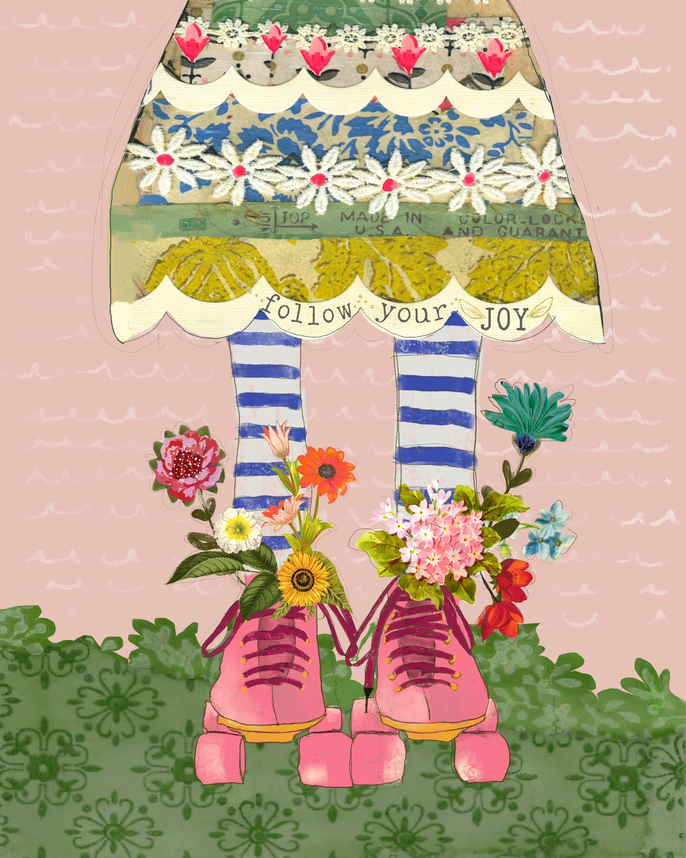 Kelly Rae Roberts - Wholesale Art Print - Follow Your Joy  - Print2