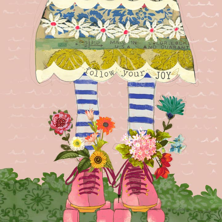 Kelly Rae Roberts - Wholesale Art Print - Follow Your Joy - Print2