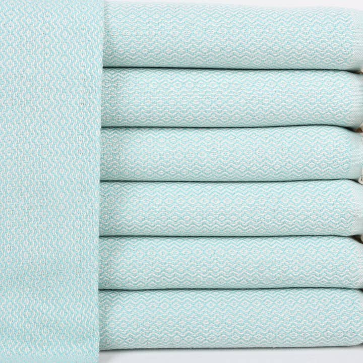 Wedding Favors for Guests, Elegant Diamond Towel Gift for wholesale by Organic Turkish Towels