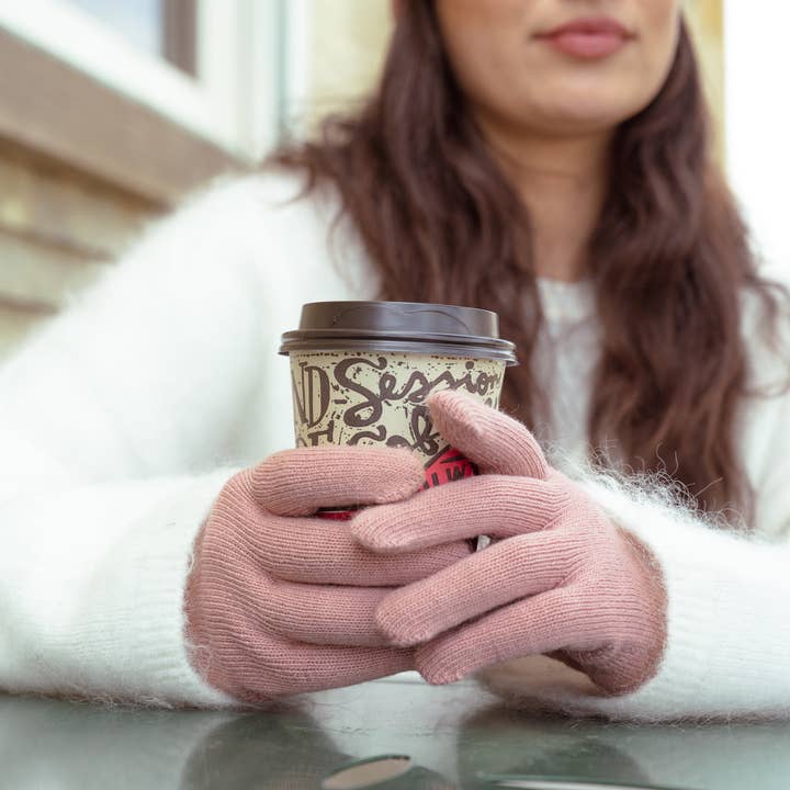 Muk Luks - Wholesale Gloves - Women's - MUK LUKS Women's 3 Pair Pack Basic Grip Dot Gloves1