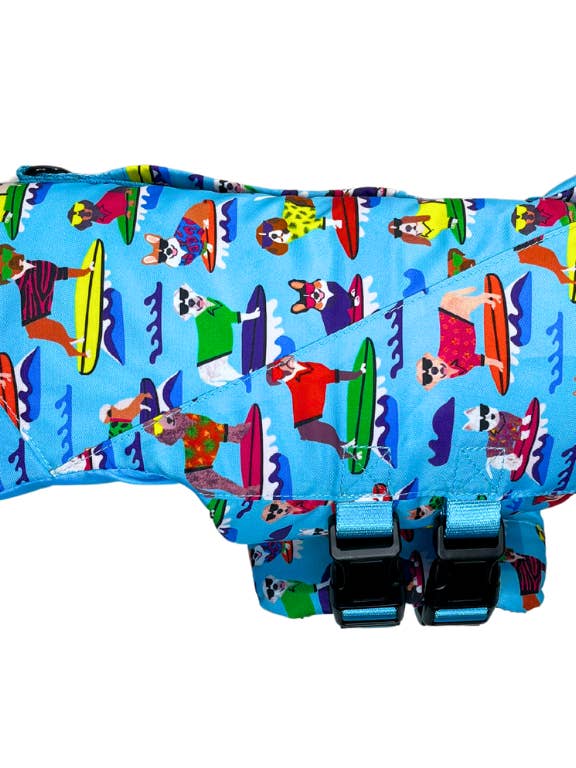 Dog Life Jacket Float Vest - Surf Dogs for wholesale by Lila Co