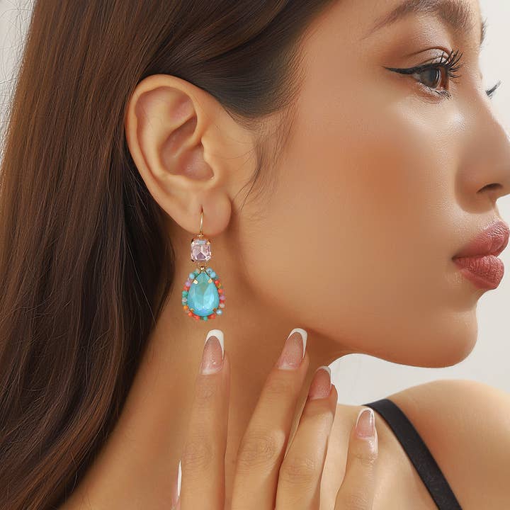 Sovörhängen 25PEBOL016 för wholesale av Blossom bijoux