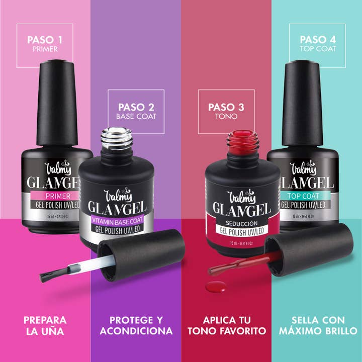Valmy - Venta al por mayor Esmaltes de uñas - Valmy Esmalte Semipermanente Glamgel Audaz