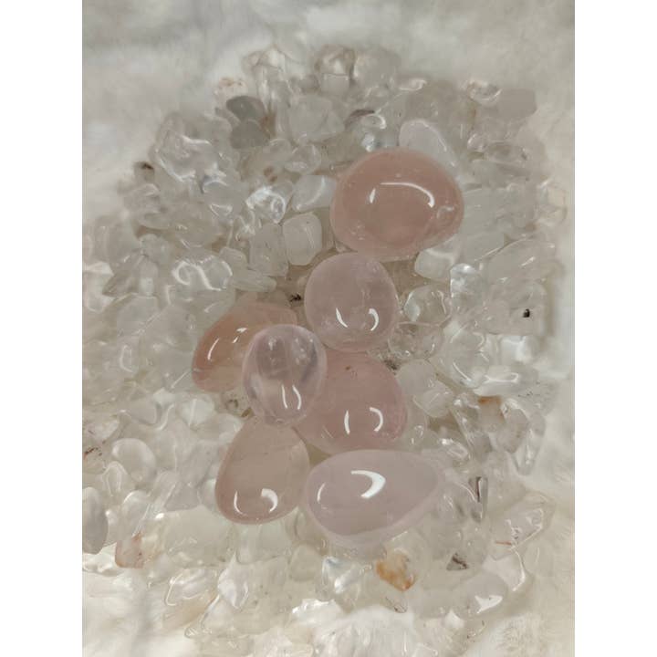 Quartzo Rosa Rolado a por atacado de Con Le Stelle