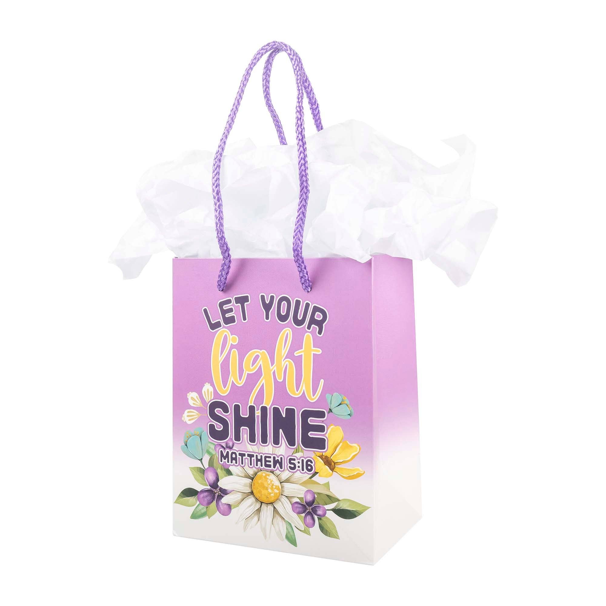 Divinity Boutique - Wholesale Gift Bag - Gift Bag: Let Your Light Shine(Matthew 5:16)0