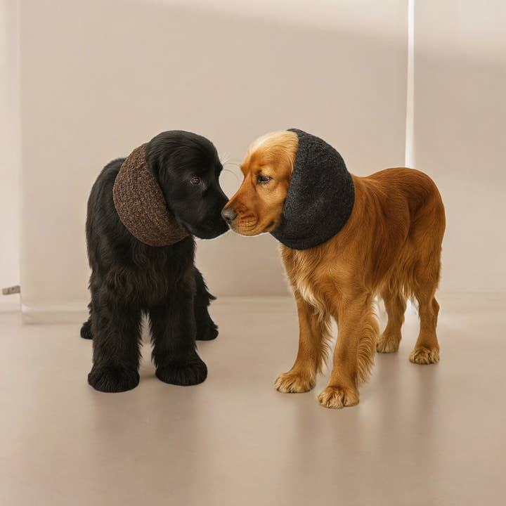 Tiramisù teddy – double-sided earmuffs for wholesale by COCKIET