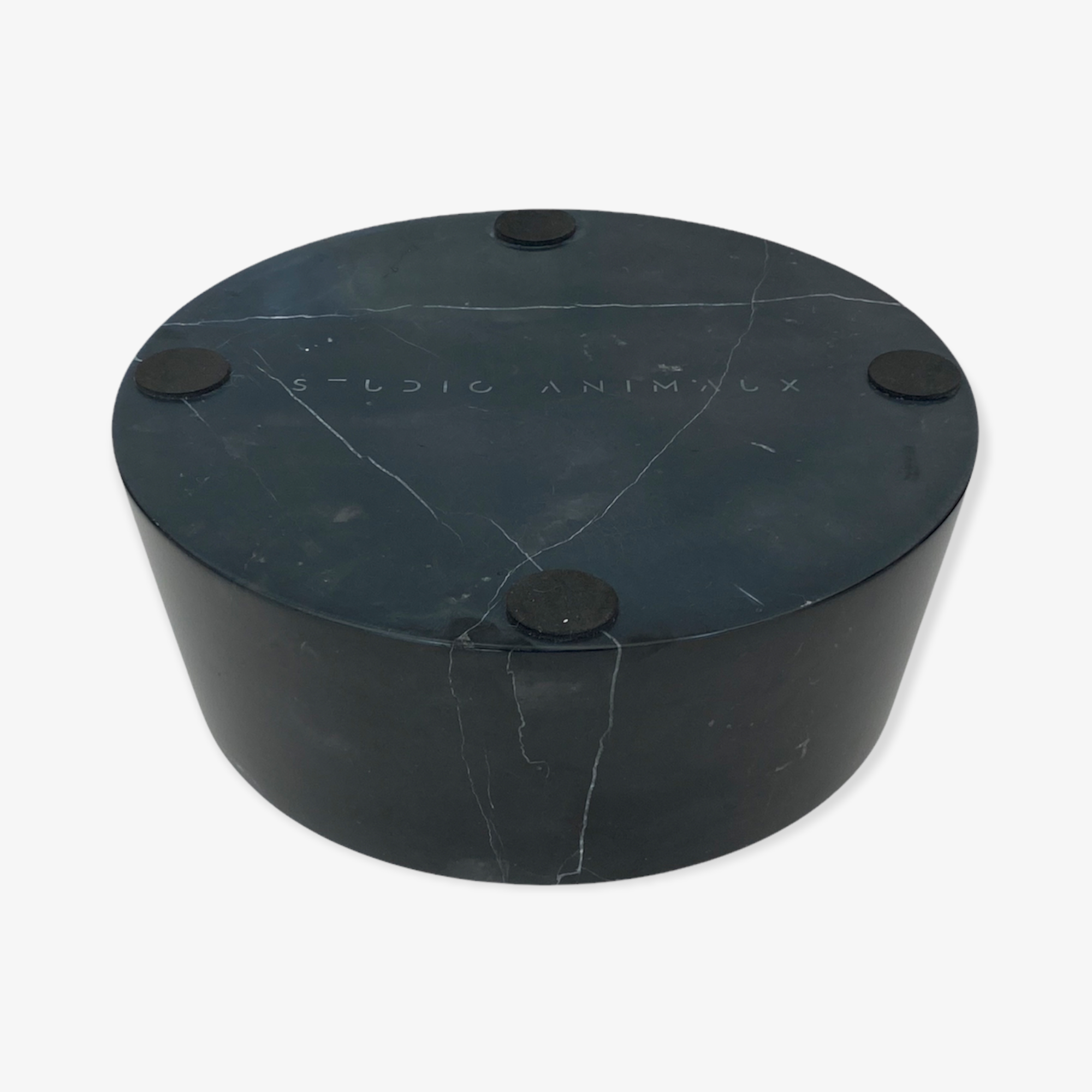 STUDIO ANIMAUX - Wholesale Pet Bowl - Cat/Dog - Marble food bowl | black | Ø23 cm1