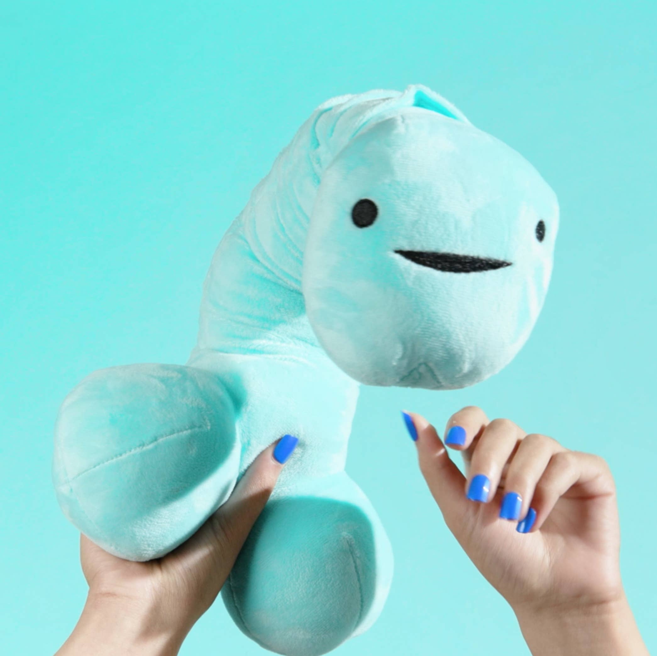 I Heart Guts | Organ Plushies Wholesale - Wholesale Gag Gift/Novelty Gift - Penis Neck Pillow With Foreskin Pocket1