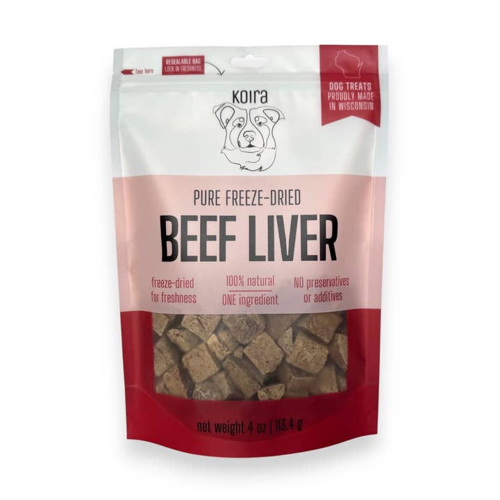 Koira - Wholesale Pet Treats - Dog - Freeze-dried Beef Liver Dog Treats0