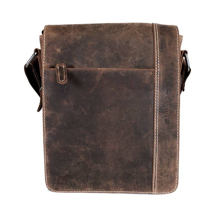 Arrigo – Großhandel Schultertasche – Unisex – Arrigo Schultertasche aus Büffelleder für Damen und Herren – 3 Farben