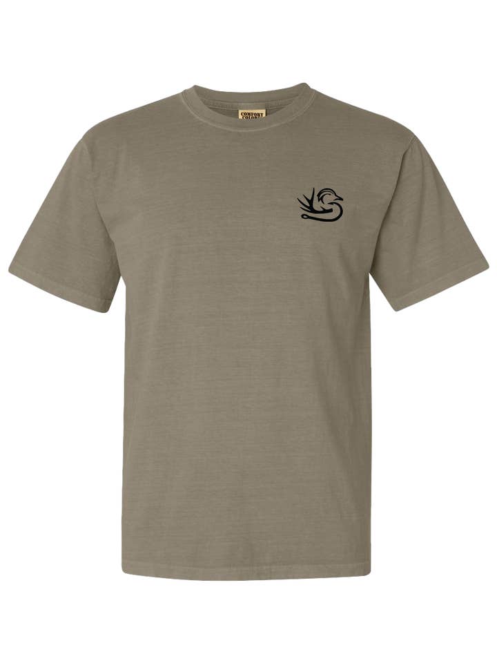 Southern Down Outfitters - Wholesale T-shirt met print - Uniseks - T-shirt met hond en eend2