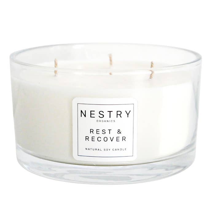 Rest & Recovery Three Wick Candle | 900g for wholesale by Nestry
