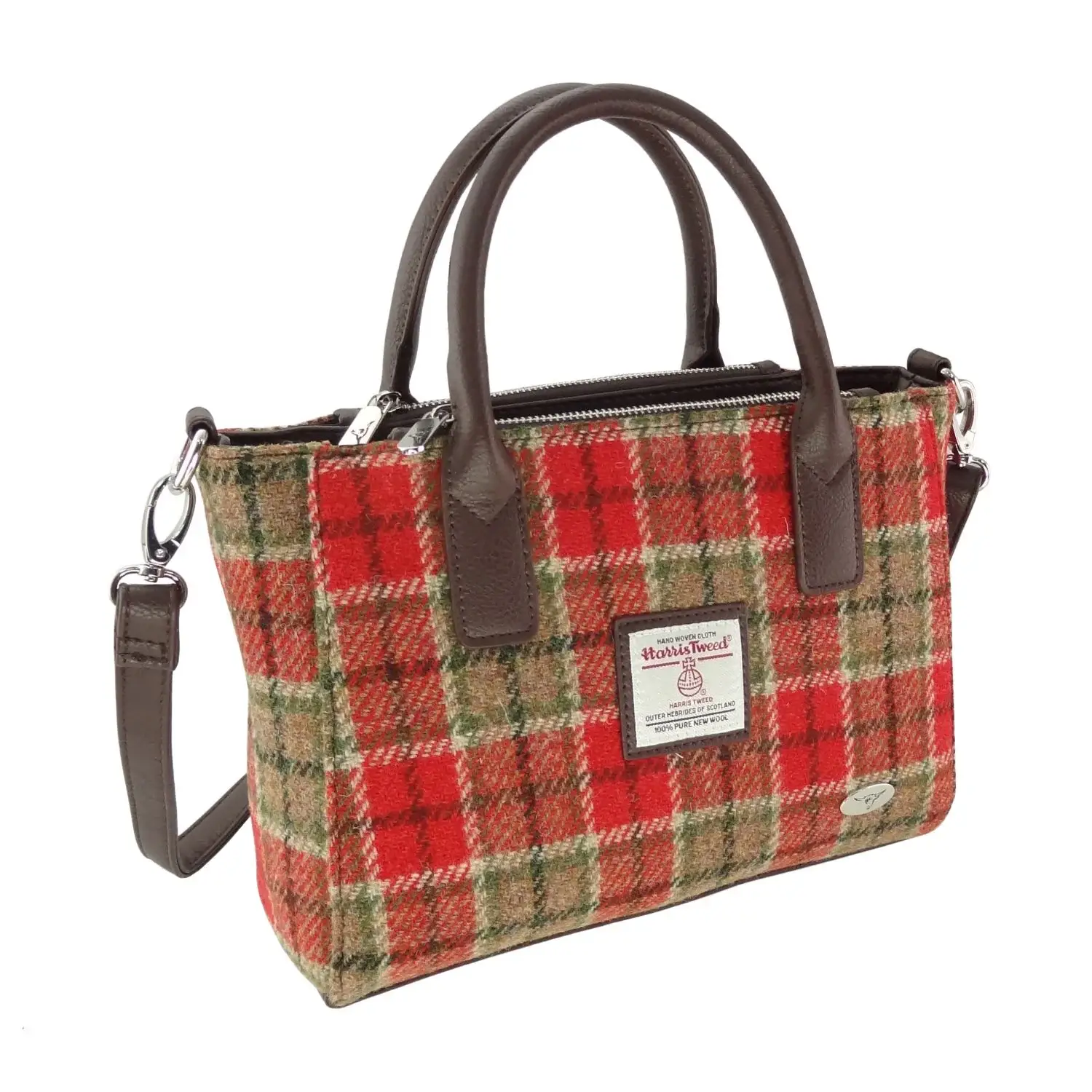 Dublin Gift Company - Vente Tote bag – femme - Petit sac cabas en tweed Harris11