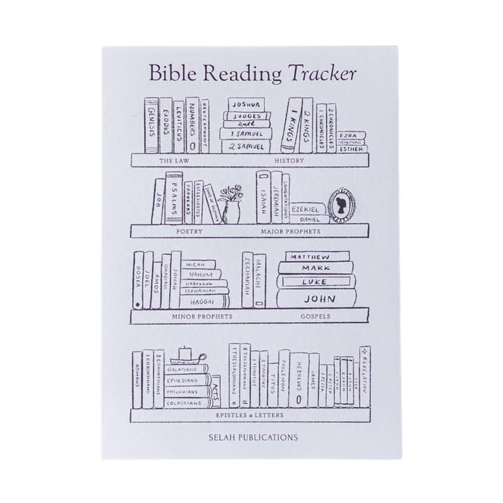 Bible Reading Tracker Sticker for wholesale by Selah Publications